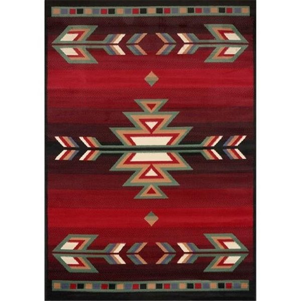 Home Dynamix Home Dynamix 769924039984 5 ft. 2 in. x 7 ft. 4 in. Premium Sagrada Area Geometric Rug - Black 769924039984